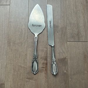 Cake Serving Set used once